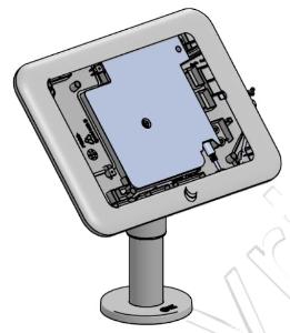 SpacePole Dock & Charge för iPad, Svart