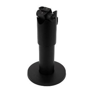Stolpe, 120 mm, med duratiltfäste (38 mm), svart
