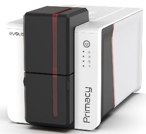 Evolis Primacy 2, Simplex, USB o Ethernet, svart/röd front