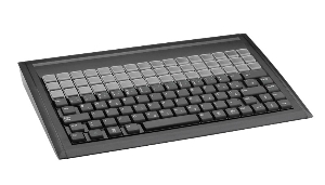 Tipro Tangentbord, 128 QWERTY, USB, svart