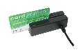 MiniMag, Magnetkortläsare, USB virtuell com-port, spår 1/2/3, Svart