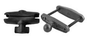 Fordons- ock truckhållare till Granit-serien, klämfäste med kulled med arm