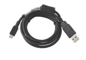 USB cable, USB type A toMicro USB, 1.2 m, black
