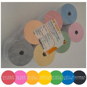 GreenReceipt Premium Rainbow 7, Färgmix av kvittorullar, sju-pack, termo, 80/80/12, 80 gram