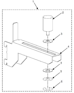 Kit Maint Media Supply Hanger, 105SL