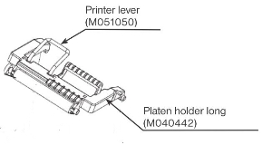 Elcom E-50TE Printer Head Lever